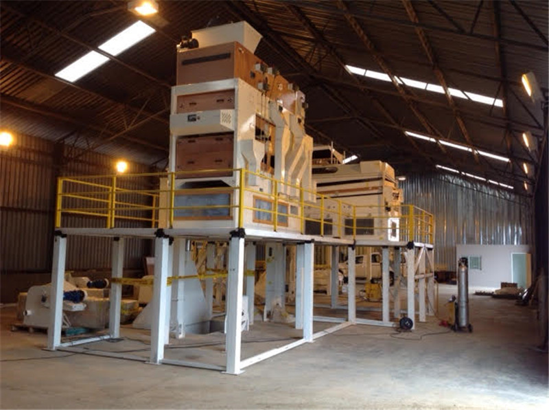 Impianto di pulizia di fagioli di zuccheru di 8 tonnellate in South Afica 2