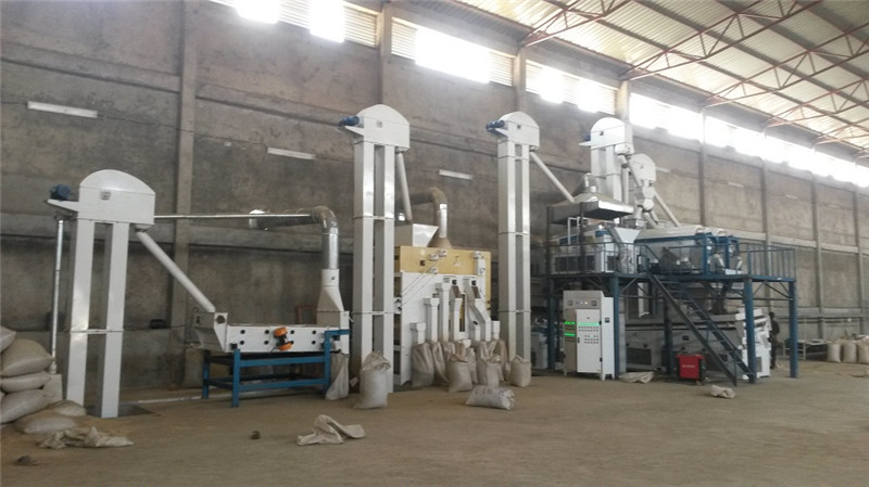 8 tons sesame & bean cleaning plant (3)