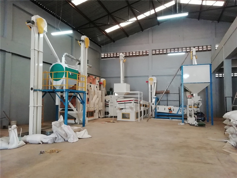 Fabrică de curățare a semințelor de chia din Kenya (1)
